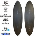 予約商品 24 サンダーボルト ハーレーイングルビーシリーズ HARLEYINGLEBYSERIES MID6 ミッド6 BLACK SHADOW ブラックシャドー HARLEY INGLEBY × TOLHURST ハーレーイングルビー × トールハースト 7’0～7’10 サーフボード 2024年 日本正規品