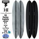 24 サンダーボルト ハーレーイングルビーシリーズ HARLEY INGLEBY SERIES G6 BLACK ジー6 TOLHUST トルハースト EPS/CARBON 9’1 サーフボード 2024年 日本正規品