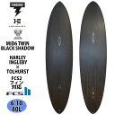 【5/9〜5/15エントリーでP10倍】24 サンダーボルト ハーレーイングルビーシリーズ HARLEY INGLEBY MID6 TWIN ミッド6 BLAC...