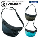 19 VOLCOM ボルコム ミニ ウエストポーチ ボディーバッグ かばん 鞄 メンズ 2019年秋冬モデル Circle Stone Waisted Pack 品番 D65319JB 日本正規品