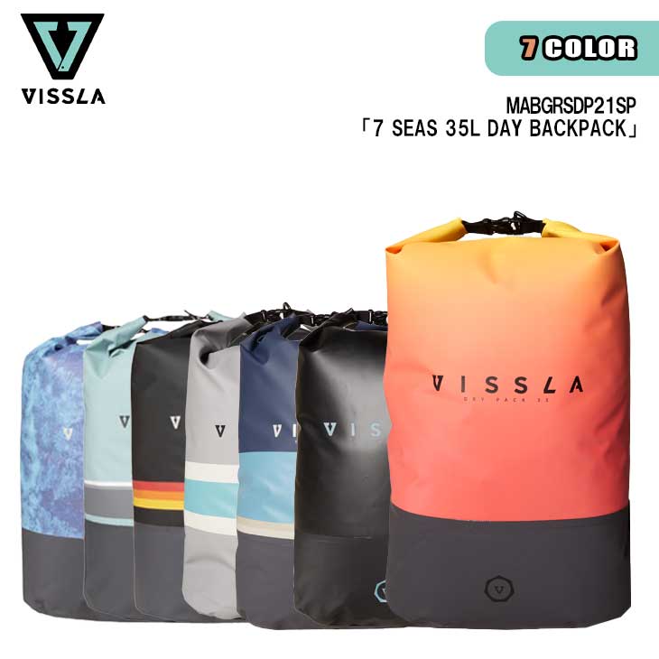 21 VISSLA  åȥХå 7 Seas 35L Dry Pack ֥󥷡 35L ɥ饤ѥå 2021ǯղ  MABGRSDP 