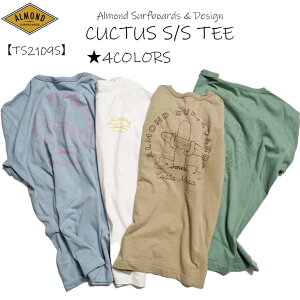 21 Almond Surfboards & Design  T CUCTUS S/S TEE Ⱦµ  ˥å ѥ  TS2109S 