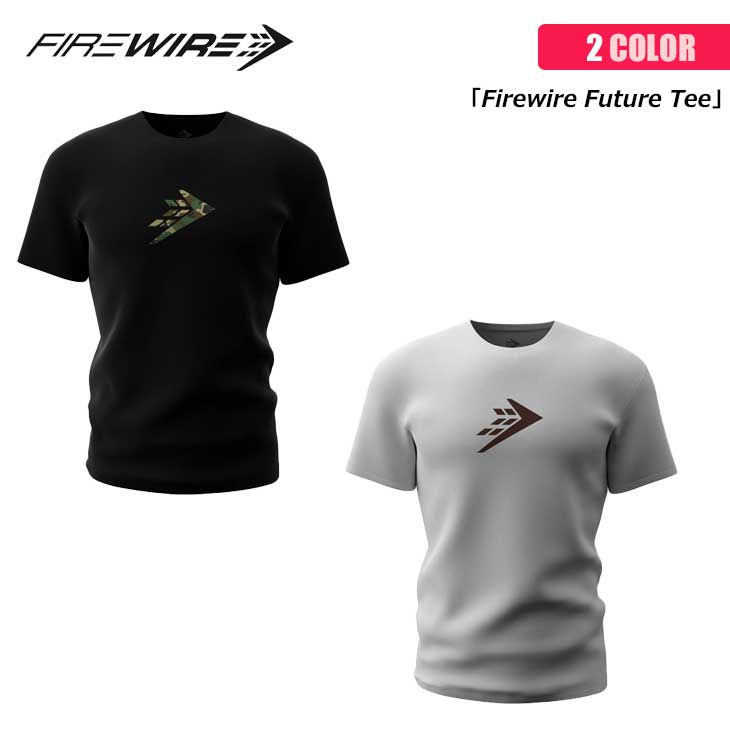 FIRE WIRE ファイヤーワイヤー Tシャツ Firewire Future Tee 半袖 オーガニックコットン ショートスリーブ ロゴプリント 日本正規品