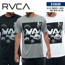 【5/9〜5/15エントリーでP10倍】21 RVCA ルーカ ラッシュガード BIG BOX VA SS 半袖 Tシャツ ラッシュT 伸縮 吸汗 速乾 メンズ...