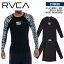 21 RVCA ルーカ ラッシュガード RVCA X DEFER SPORT RASHGUARD 長袖 Tシャツ ラッシュT 長袖ラッシュ ロンT 伸縮 吸汗 速乾 メンズ 2021年春夏 品番 BB041-892 日本正規品