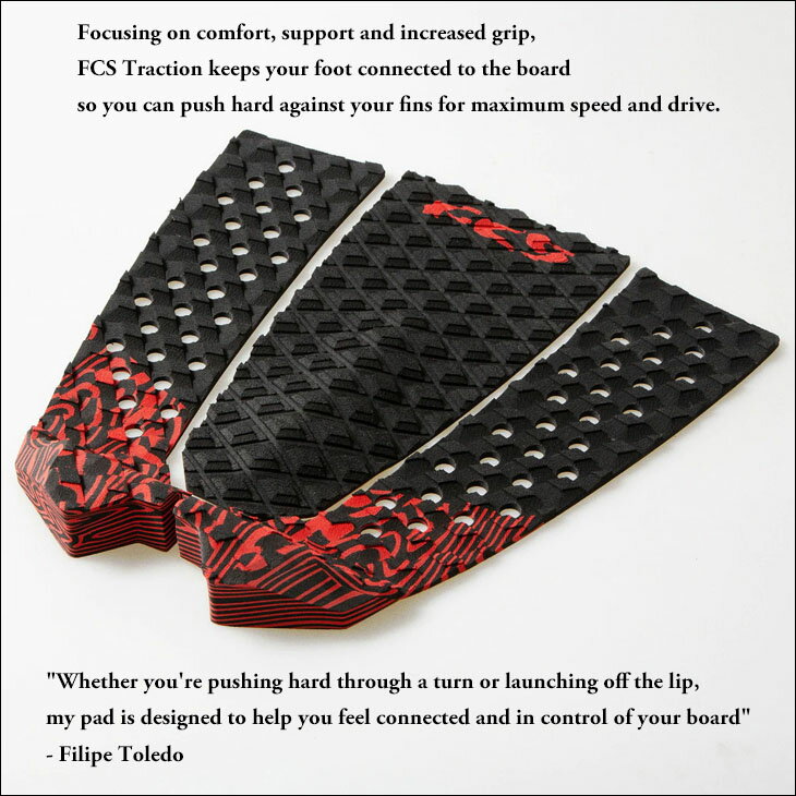 26 FCS �ǥå��ѥå� �ǥå��ѥå� �ե���ڡ��ȥ�� ������ 3�ԡ��� �ȥ饯�����ѥå� ���å� �Ҷ� �����ե��� FILIPE TOLEDO TRACTION GROM ����������