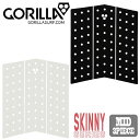 24 GORILLA GRIP ゴリラ グリップ フロントデッキ SKINNY SERIES MID THREE スキニー シリーズ ミッド 3ピース デッキパッド トラクションパッド デッキパッチ サーフボード サーフィン 日本正規品