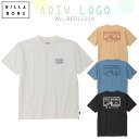 【7/19~7/25エントリーでP10倍】25 SS BILLABONG ビラボン Tシャツ ADIV LOGO 半袖 トップス ティーシャツ ロゴ バックプリント アウトドア メンズ 2025年春夏 品番 BF011216 BF011-216 日本正規品
