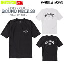 【5/9〜5/15エントリーでP10倍】25 SS BILLABONG ビラボン ラッシュガード ROUND NECK SS 半袖 ラウンドネック トップス 水...
