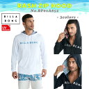 25 SS BILLABONG ビラボン ラッシュガード RASH ZIP HOOD パーカー フーディー フード付き 長袖 トップス 水着 水陸両用 UPF5...