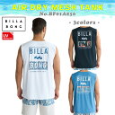25 SS BILLABONG ビラボン ラッシュガード AIR DRY MESH TANK ノースリーブ 袖なし タンクトップ ラッシュタンク トップス 水着...