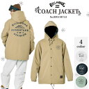 2025年10月上旬~11月上旬出荷 予約商品 25 スノー BILLABONG ビラボン スノーウェア ジャケット コーチ スノー小物 スノボ スノーボード スキー メンズ ユニセックス COACH JACKET 2025年冬 品番 BF01M753 日本正規品