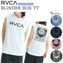 【5/9〜5/15エントリーでP10倍】25 HS RVCA ルーカ タンクトップ ノースリーブ 袖なし コットン サーフィン マリンスポーツ メンズ ユニセッ...