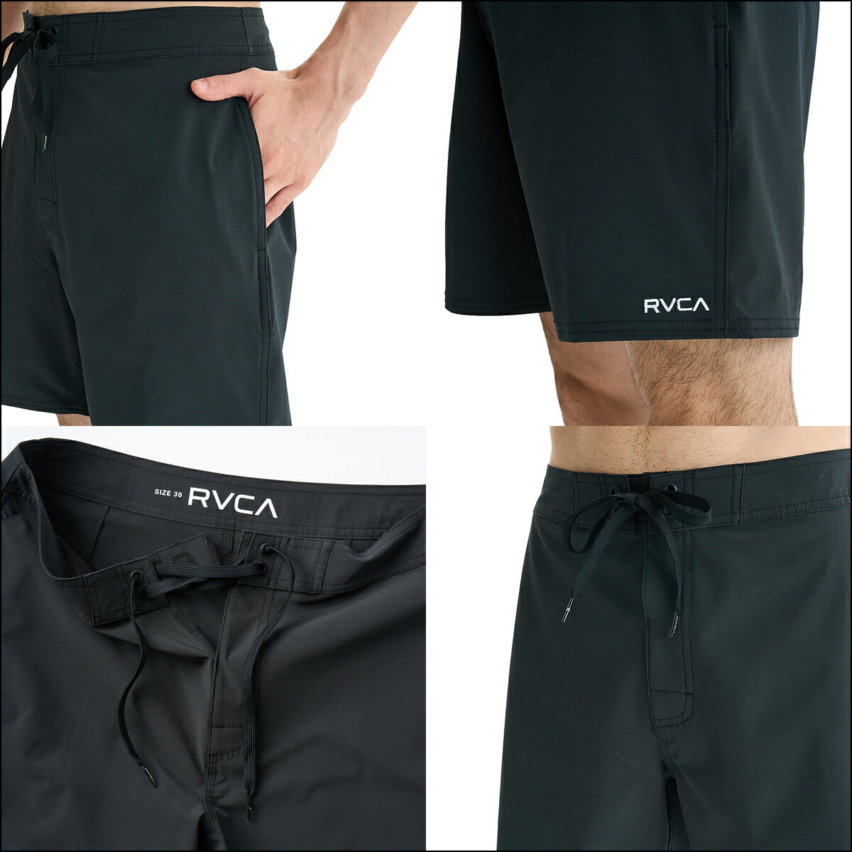 【7/19〜7/25エントリーでP10倍】25 RVCA ルーカ ボードショーツ 水着 海パン ズボン 短パン ボトムス サーフィン マリンスポーツ メンズ BACK TRUNK 2025年夏 品番 BF04A501 日本正規品