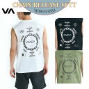 【5/9〜5/15エントリーでP10倍】25 SS RVCA ルーカ ラッシュガード CHAIN RELEASE SFTT ラッシュタンク ノースリーブ タンク...