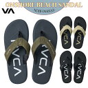 25 SS RVCA ルーカ ビーチサンダル ONSHORE BEACH SANDAL ビーサン シンプル オシャレ カジュアル サーフィン アウトドア ロゴ ...