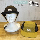 25 CLARK FOAM クラークフォーム サーフキャップ SURFCAP 帽子 日焼け防止 あご紐 ストラップ メッシュ 海 アウトドア マリンスポーツ サーフィン ユニセックス 2025年春夏 日本正規品
