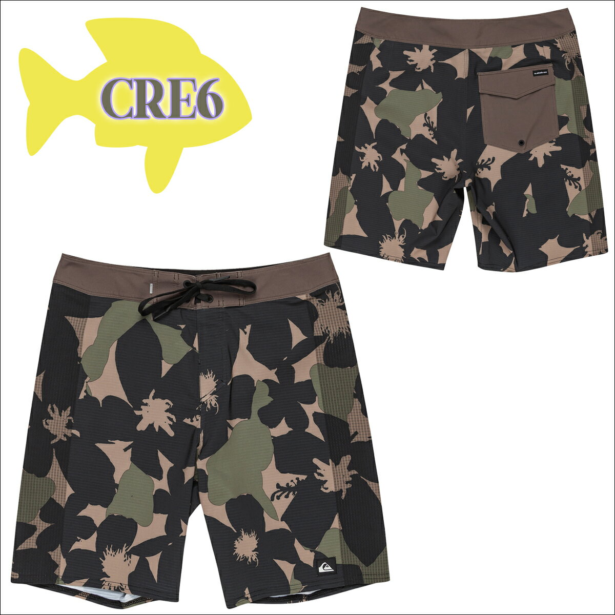 【10/4〜10/8エントリーでP10倍】25 QUIKSILVER クイックシルバー ボードショーツ HIGHLINE ARCH 19 水着 ボトムス ロゴ サーフィン メンズ 2025年春夏 品番 EQYBS04864 日本正規品