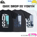 【5/9〜5/15エントリーでP10倍】25 QUIKSILVER クイックシルバー キッズ ラッシュガード QUIK DROP SS YOUTH 半袖 ラッシ...
