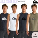 【5/9〜5/15エントリーでP10倍】25 QUIKSILVER クイックシルバー ラッシュガード ALL TIME SLY ノースリーブ UPF50+ 水着...