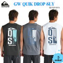 【5/9〜5/15エントリーでP10倍】25 QUIKSILVER クイックシルバー ラッシュガード GW QUIK DROP SLY ノースリーブ UPF50...