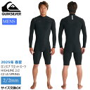 2025年4月上旬〜5月上旬出荷 予約商品 25 QUIKSILVER クイックシルバー ロンスプ ウエットスーツ HIGHLINE 2/2 CZ LS SPR...