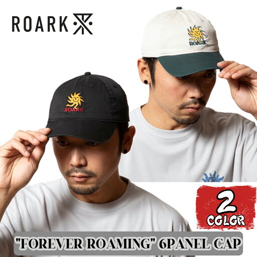 25 ROARK ロアーク キャップ FOREVER ROAMING 6PANEL CAP 帽子 サーフィン マリンスポーツ メンズ 2025年春夏 品番 RHJ1100 日本正規品 25 ROARK ロアーク キャップ FOREVER ROAMING 6PANEL CAP 帽子 サーフィン マリンスポーツ メンズ 2025年春夏 品番 RHJ1100 日本正規品