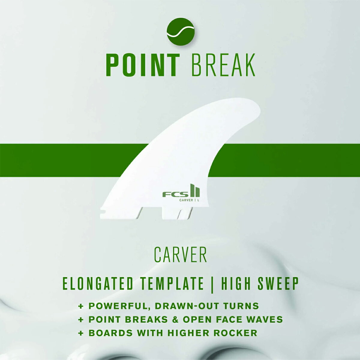 ��3/20��3/25����ȥ꡼��P10�ܡ�26 FCS2 �ե��� �����С� �ۥ磻�ȥ��ǥ������ �ȥ饤�ե��� ���饹���� �ѥե����ޥ󥹥��� PC 3�ܥ��å� Carver White Edition Tri Fin Set ����������