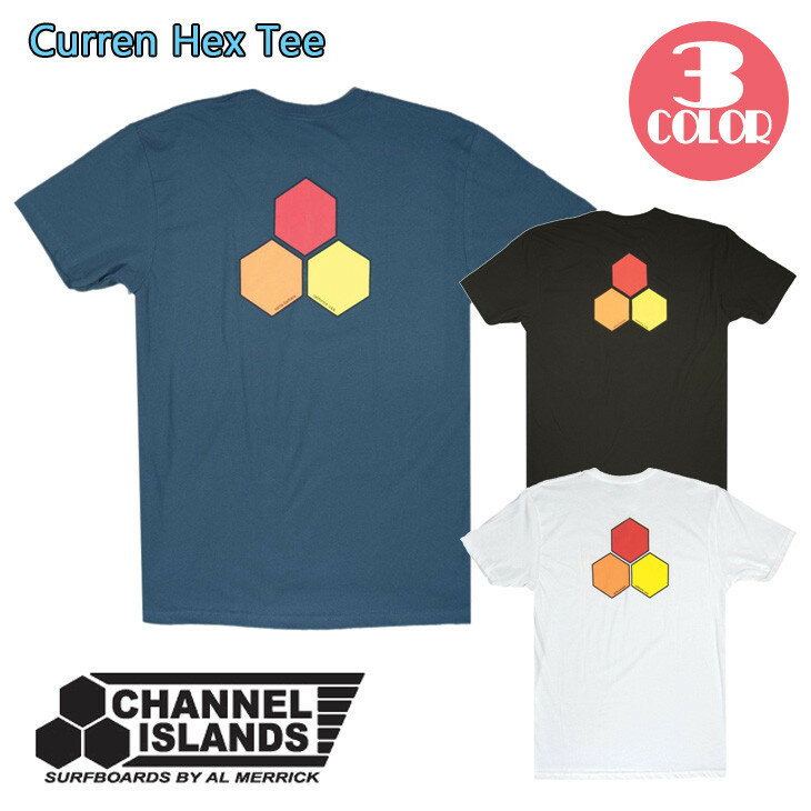 楽天オーシャン スポーツChannel Islands Al Merrick チャンネル アイランド アルメリック 半袖 Tシャツ メンズ Curren Hex Tee ロゴマーク 日本正規品