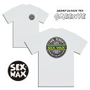 SEXWAX セックスワックス Tシャツ Greenie Men's Short Sleeve 半袖 トップス サークルロゴ 緑 グリーン ホワイト サーフィン...