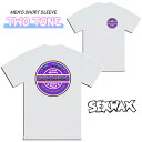 SEXWAX セックスワックス Tシャツ Two Tone Mens Regular Short Sleeve Tees 半袖 トップス サークルロゴ メンズ ユニセックス 品番 01013130002144 日本正規品