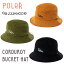 23/24 POLeR ポーラー バケットハット CORDUROY BUCKET HAT コーデュロイ 帽子 ヘッドウェア メンズ レディース ユニセックス 2023年秋冬 品番 233MCV0019 日本正規品