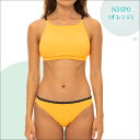 23 SS BILLABONG ビラボン 水着 HIGH NECK LOGO TAPE BIKINI 上下セット UVカット レディース サーフィン マリンスポーツ 品番 BD013-803 BD013803 日本正規品 3