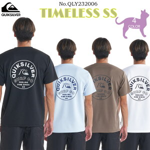 23 SS Quiksilver クイックシルバー ラッシュガード TIMELESS SS Tシャツ 半袖 メンズ サーフィン 2023年春夏 品番 QLY232006 日本正規品