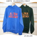 23/24 URBAN ISLAND SOCIETY アーバンアイランドソサイエティ パーカー UBPK ALOHAHOLIDAY 長袖 裏起毛 フード付き アロハ ホリデー ハワイ メンズ ユニセックス 2023年 2024年秋冬 品番 UBPK23-A.HOLIDAY 日本正規品