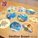 Heather Brown Art Japan wU[uE Sticker XebJ[ V[ Ki
