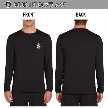20 VOLCOM ボルコム ラッシュロンT DEADLY STONES L/S 長袖 ラッシュ ラッシュガード ロンT Tシャツ UVカット UPF50+ メンズ 2020年春夏 品番 A9312002 日本正規品