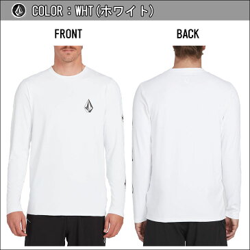 20 VOLCOM ボルコム ラッシュロンT DEADLY STONES L/S 長袖 ラッシュ ラッシュガード ロンT Tシャツ UVカット UPF50+ メンズ 2020年春夏 品番 A9312002 日本正規品