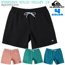 24 SS QUIKSILVER NCbNVo[ {[hV[c EVERYDAY SOLID VOLLEY 19  Cp T[tgNX Y 2024Nt i AQYJV03155 {Ki