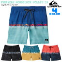 24 SS QUIKSILVER クイックシルバー ボードショーツ EVERYDAY WORDBLOCK VOLLEY 19 水着 海パン サーフトランクス メンズ 2024年春夏 品番 AQYJV03159 日本正規品