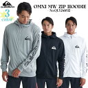 24 SS QUIKSILVER NCbNVo[ bVK[h OMNI MW ZIP HOODIE   p[J[ Y 2024Nt i QLY241032 {Ki