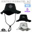 24 SS QUIKSILVER クイックシルバー サーフハット SURFTRIP BUSHMASTER HAT 帽子 撥水 海 アウトドア プール サーフィン キャンプ メンズ 2024年春夏 品番 QSA242704 日本正規品