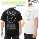 【5/9〜5/15エントリーでP10倍】24 SS RVCA ルーカ ラッシュガード VA BARB SURF SS 半袖 Tシャツ トップス 水着 ロゴ サー...