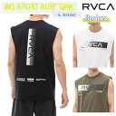 【5/9〜5/15エントリーでP10倍】24 SS RVCA ルーカ ラッシュガード BIG SPORT SURF TANK ラッシュタンク ノースリーブ タン...