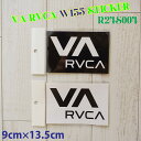 RVCA ルーカ シール ステッカー VA RVCA W135 STICKER ロゴステッカー ロゴ サーフィン サーフボード 品番 R24S004 日本正規品