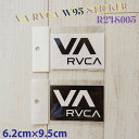 【5/9〜5/15エントリーでP10倍】RVCA ルーカ シール ステッカー VA RVCA W95 STICKER ロゴステッカー ロゴ サーフィン サーフボ...