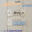 RVCA ルーカ シール ステッカー BIG RVCA W80 CUTTING STICKER ロゴステッカー カッティング ロゴ サーフィン サーフボード 品...