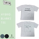 【5/9〜5/15エントリーでP10倍】24SS CLARK FOAM クラークフォーム 半袖ラッシュガード HYBRID BLANKS TEE Tシャツ ハイ...