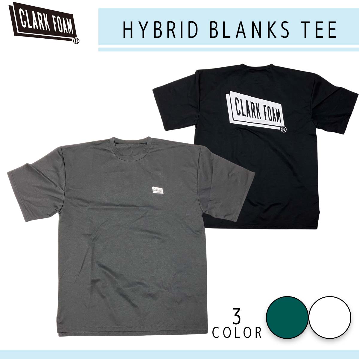 24SS CLARK FORM N[NtH[ bVK[h HYBRID LOGO TEE TVc Ăh~ Ch~ UVH Lk  AEghA }X|[c T[tB Y jZbNX 2024Nt {Ki