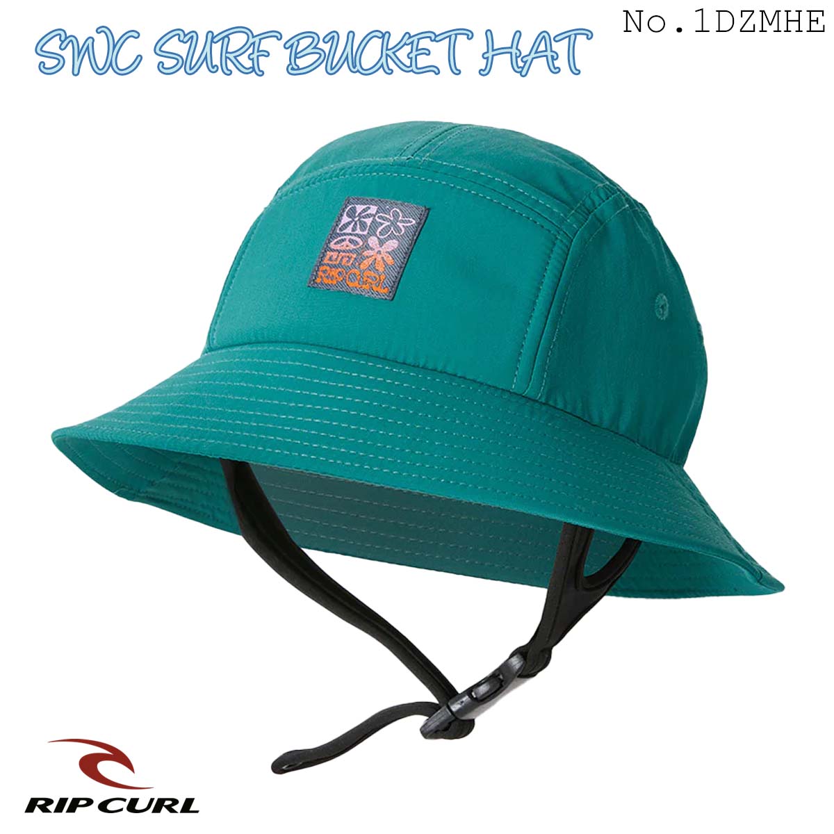 24 SS RIPCURL リップカール サーフハット SWC SURF BUCKET HAT 帽子 サーフィン アウトドア レジャー チンストラップ 顎紐 あご紐 メンズ ユニセックス 2024年春夏 品番 1DZMHE 日本正規品